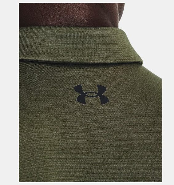 Yeşil Erkek UA Tech Polo T-shirt