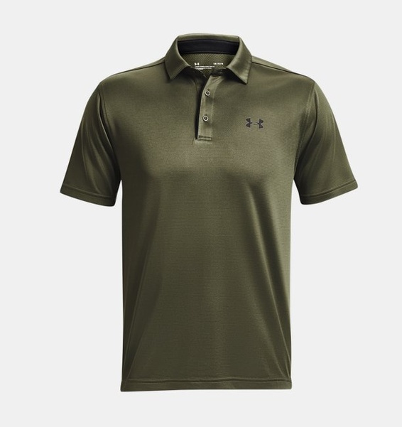 Yeşil Erkek UA Tech Polo T-shirt