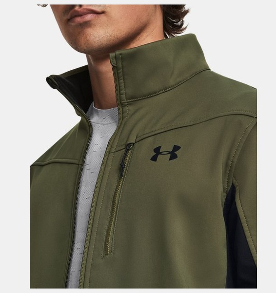 Yeşil Erkek UA Shield Mont