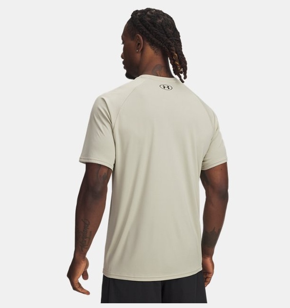 Kahverengi Erkek UA Velocity 2.0 Kısa Kollu Tee T-shirt