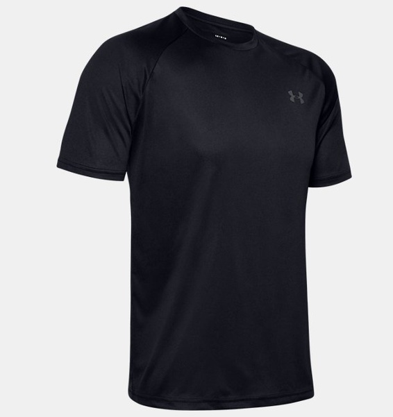 Siyah Erkek UA Velocity 2.0 Kısa Kollu Tee T-shirt