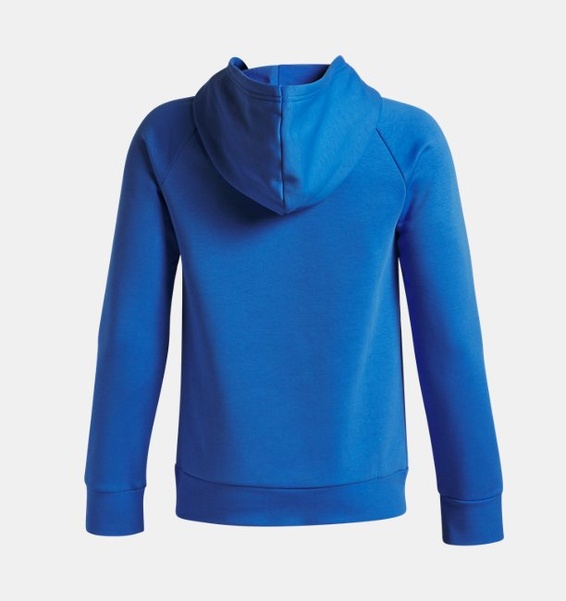 Mavi Erkek Çocuk UA Rival Fleece Big Logo Kapüşonlu Üst