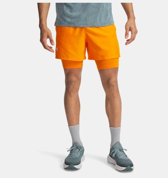 Erkek UA Launch 5inch 2-in-1 Şort