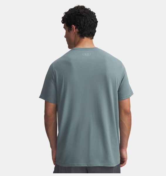 Mavi Erkek UA Sportstyle Logo Update Kısa Kollu T-shirt