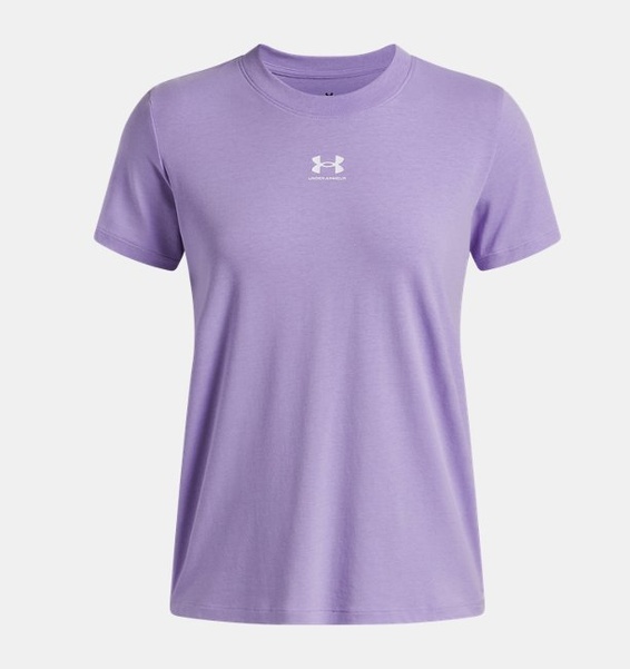 Mor Kadın Campus Core Kısa Kollu T-shirt