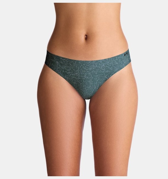Mavi Kadın UA Pure Stretch No Show Thong -Print 3'lü Paket İç Giyim