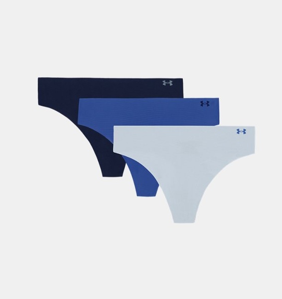 Mavi Kadın UA Pure Stretch İz Yapmayan Tanga 3’lü Paket