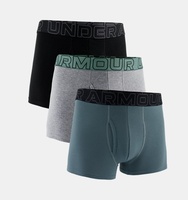 Erkek UA Performance Cotton 3" Boxerjock - 3'lü Paket