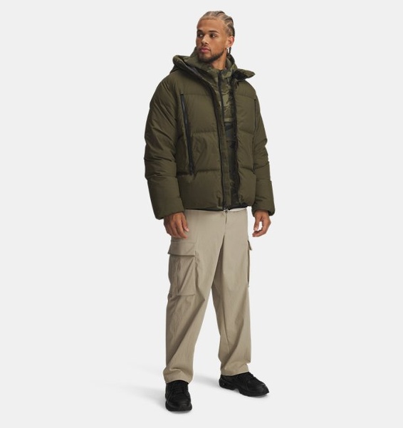 Yeşil Erkek UA Limitless Down Mont