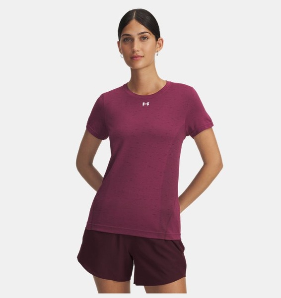 Kırmızı Kadın UA Vanish Seamless Loose T-shirt