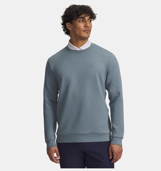 Erkek UA Drive Uzun Kollu Bisiklet Yaka Sweatshirt