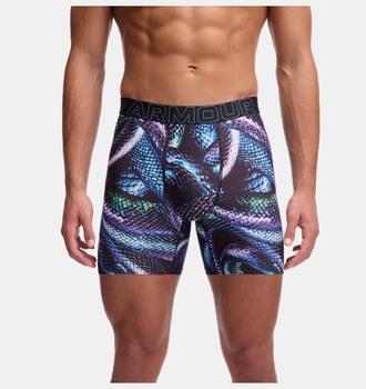 Erkek UA Performance Tech Mesh - Graphic 6 Inch (Energy Singles) İç Giyim