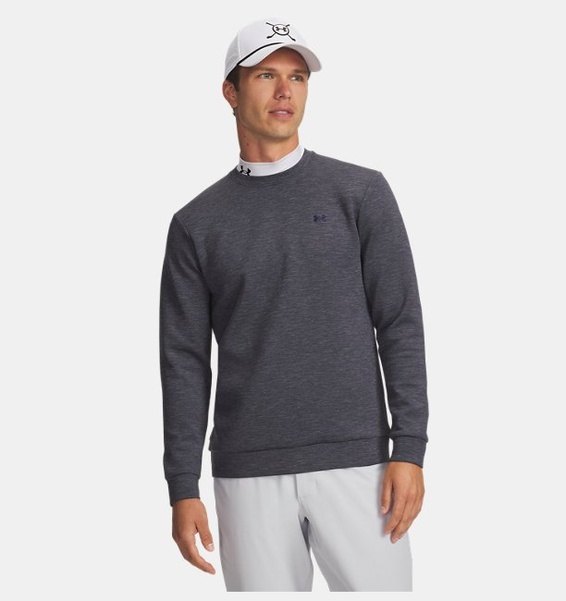 Mavi Erkek UA Drive Uzun Kollu Bisiklet Yaka Sweatshirt