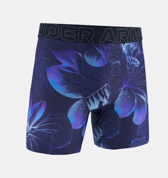 Mavi Erkek UA Performance Tech Mesh - Graphic 6 Inch (Energy Singles) İç Giyim