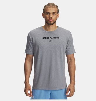 Erkek UA Curry Playable Tee T-Shirt