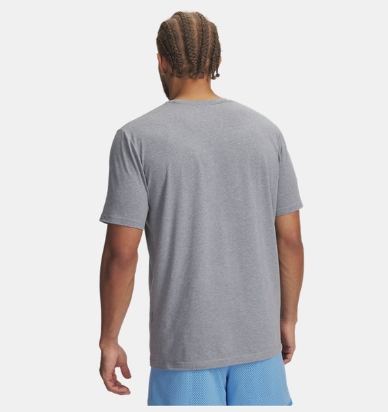 Gri Erkek UA Curry Playable Tee T-Shirt