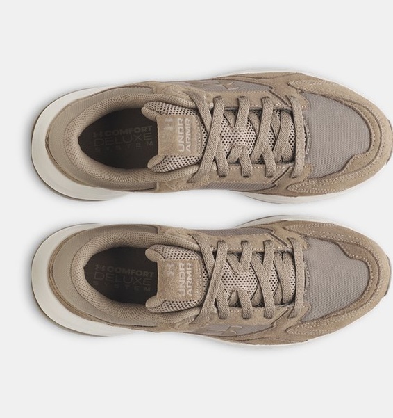 Kahverengi Erkek UA Edge Suede Günlük Ayakkabı