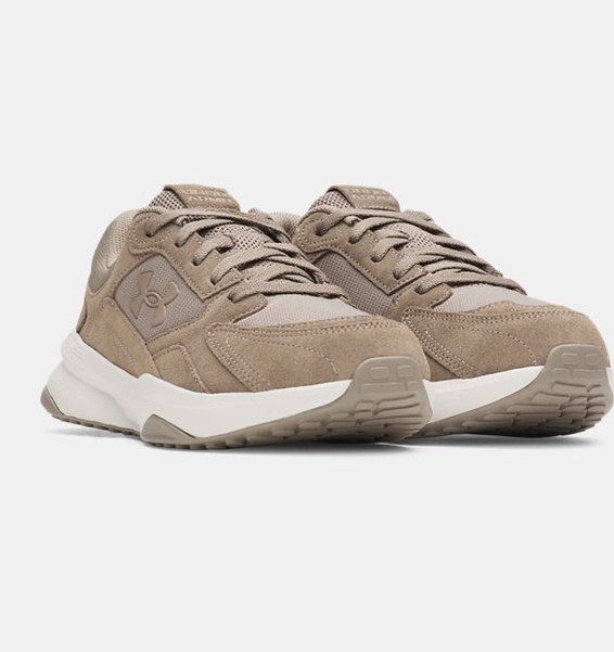 Kahverengi Erkek UA Edge Suede Günlük Ayakkabı