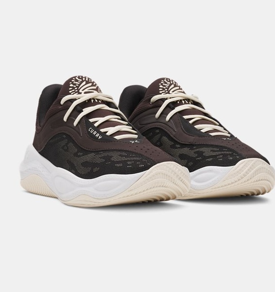 Kahverengi Erkek UA Curry Splash 25 Basketbol Ayakkabısı