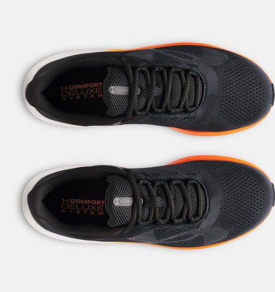 Siyah Erkek UA Charged Pursuit 4 Koşu Ayakkabısı