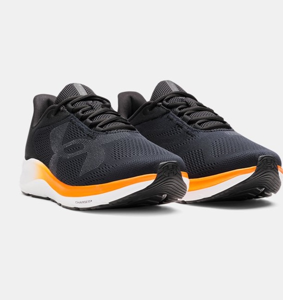 Siyah Erkek UA Charged Pursuit 4 Koşu Ayakkabısı