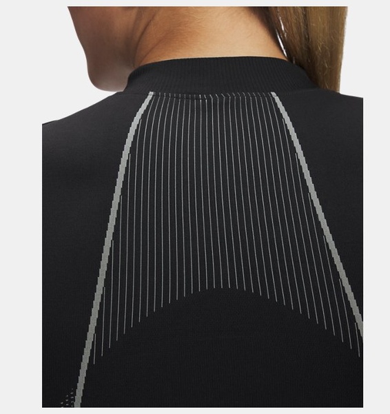 Siyah Kadın UA Vanish Seamless Uzun Kollu T-Shirt