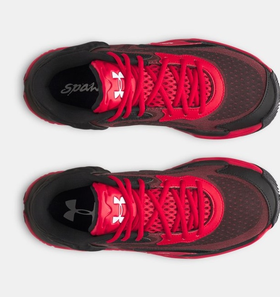 Kırmızı Erkek UA Spawn 7 Mid Basketbol Ayakkabısı