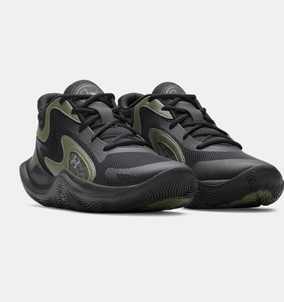 Yeşil Erkek UA Jet '25 Basketbol Ayakkabısı