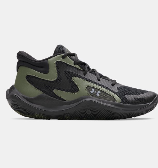 Erkek UA Jet '25 Basketbol Ayakkabısı Yeşil