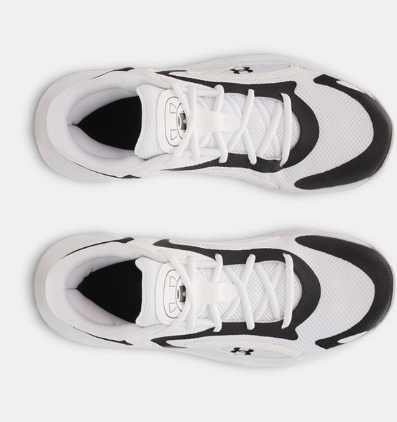 Beyaz Erkek UA Jet '25 Basketbol Ayakkabısı