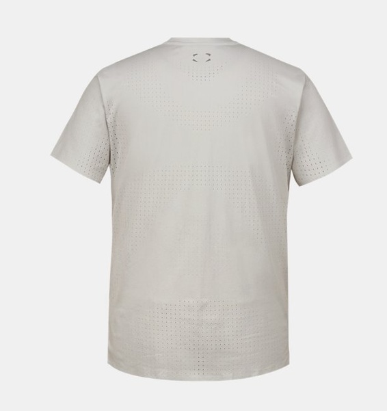 Beyaz Erkek UA Halo Vent Kısa Kollu T-Shirt