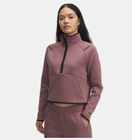 Kadın UA Unstoppable Fleece Yarım Fermuarlı Sweatshirt