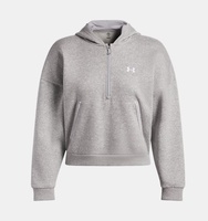 Kadın UA Rival Fleece Piped Yarım Fermuarlı Kapüşonlu Sweatshirt