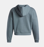 Kadın UA Rival Fleece Piped Yarım Fermuarlı Kapüşonlu Sweatshirt