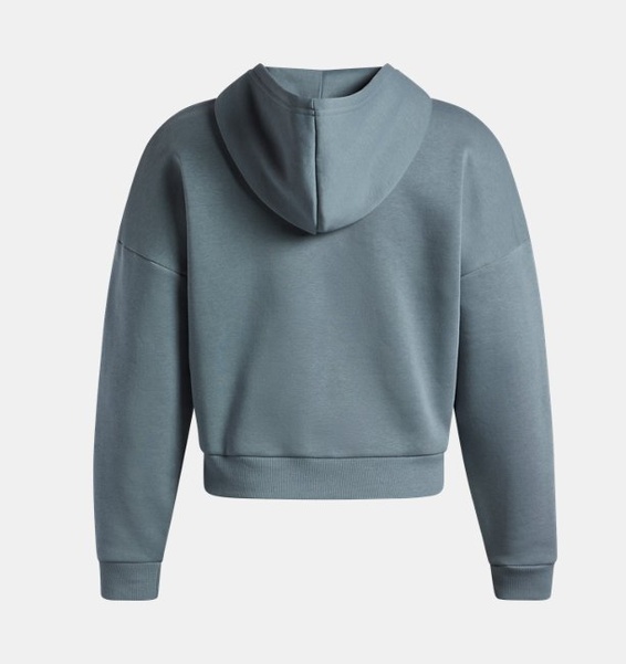Mavi Kadın UA Rival Fleece Piped Yarım Fermuarlı Kapüşonlu Sweatshirt