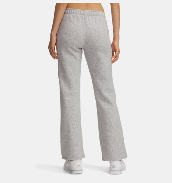 Gri Kadın UA Rival Fleece Piped Eşofman Altı