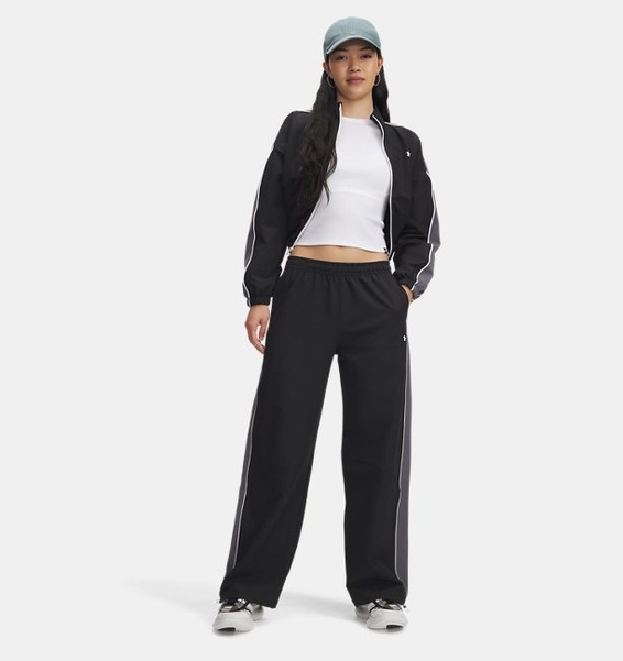 Siyah Kadın UA Rival Swoven Eşofman Altı