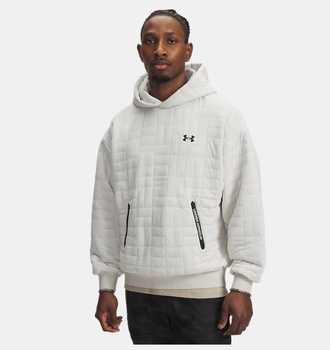 Erkek UA Unstoppable Fleece TXTR Kapüşonlu Sweatshirt