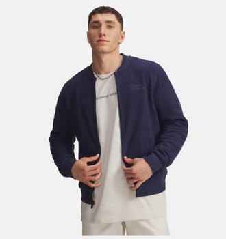 Erkek UA Icon Rev Terry Varsity Ceket