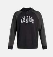 Erkek UA Rival Fleece Colorblock Kapüşonlu Sweatshirt