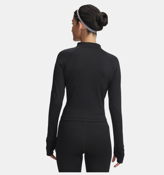 Siyah Kadın UA Velociti Pro Cold Weather Half Zip Sweatshirt