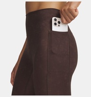 Kadın UA Meridian Suede Effect Bilekte Tayt