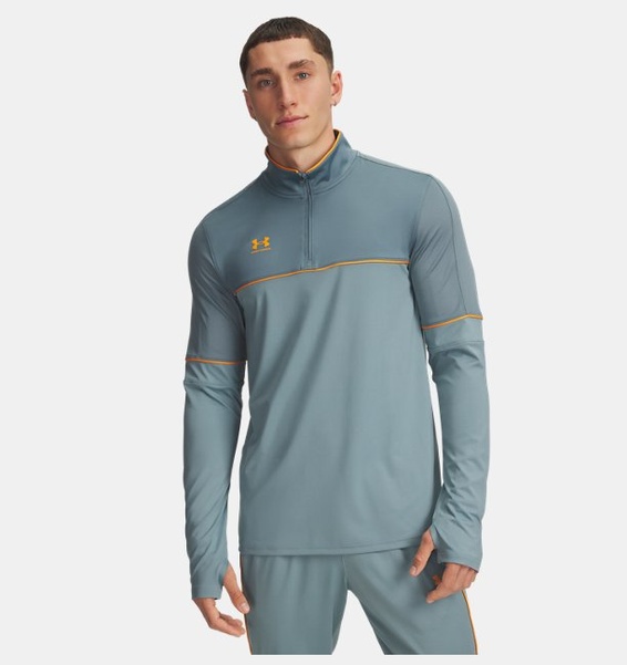 Mavi Erkek UA Challenger Antrenman 1/4 Fermuarlı Sweatshirt