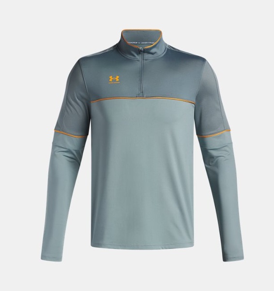 Mavi Erkek UA Challenger Antrenman 1/4 Fermuarlı Sweatshirt