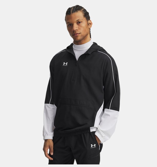 Erkek UA Challenger Warmup Ceket Siyah