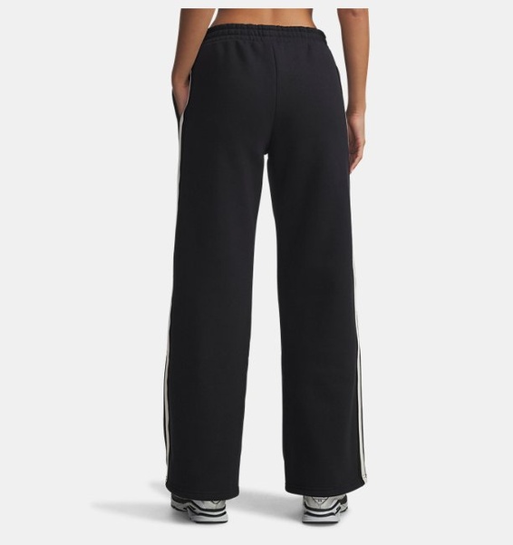 Siyah Kadın UA Icon Heavyweight Fleece Puddle Eşofman Altı