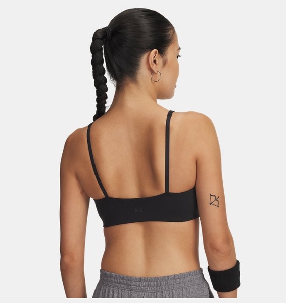 Siyah Kadın UA Motion Low Spor Sütyeni