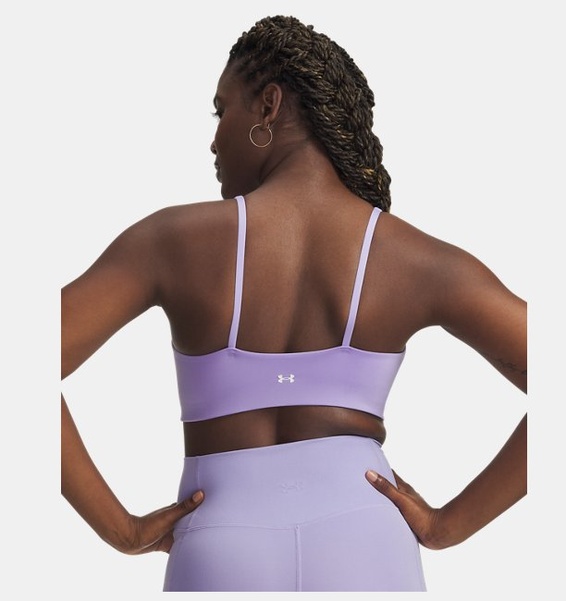 Mor Kadın UA Motion Low Spor Sütyeni