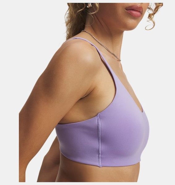 Mor Kadın UA Motion Low Spor Sütyeni