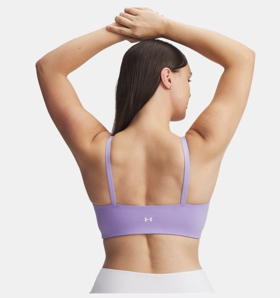 Mor Kadın UA Motion Low Spor Sütyeni